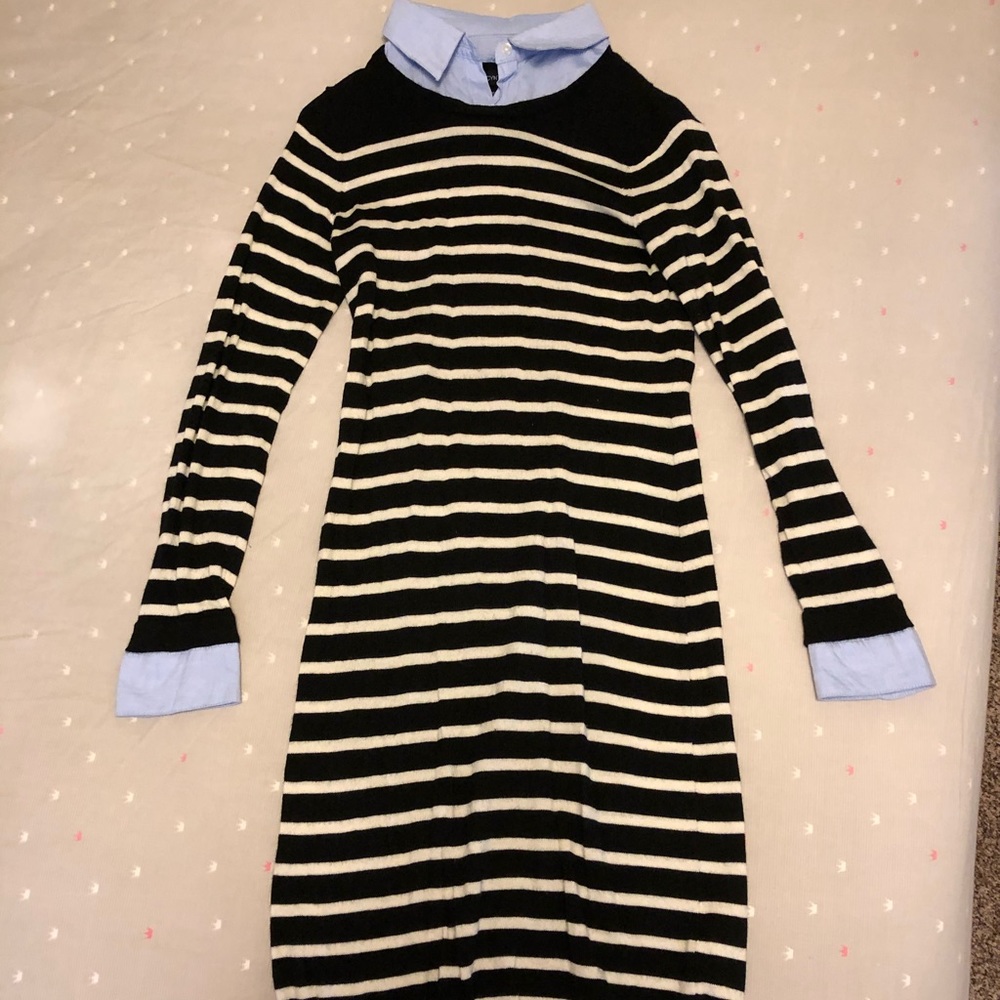 cynthia rowley merino wool sweater dress